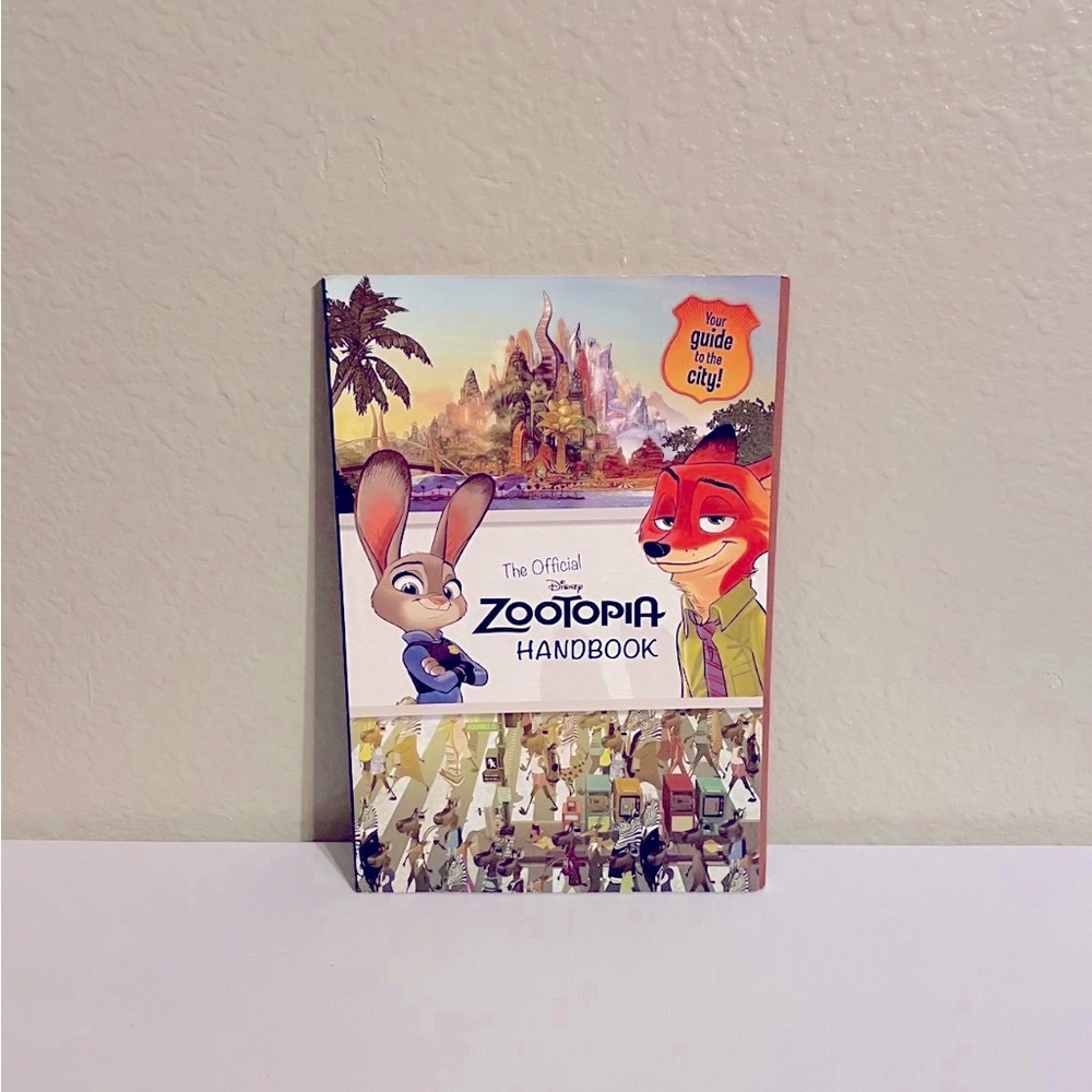 Zootopia Disney The Official Disney Zootopia Handbook Book